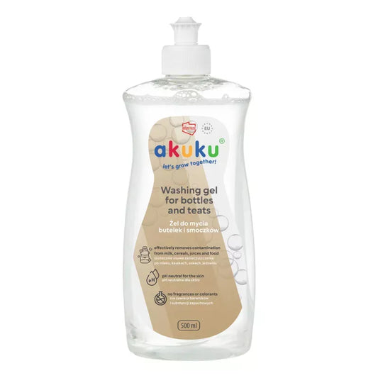 Akuku žindukų ir buteliukų ploviklis 500 ml., A0712