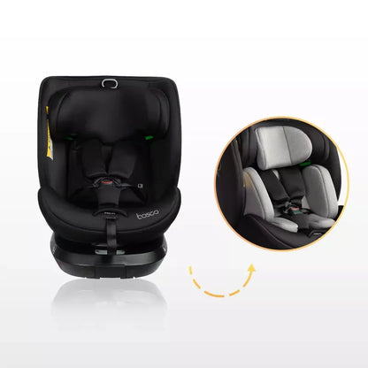 Autokėdutė Caretero Bosco I-size 0-36 kg., 360°, Blue