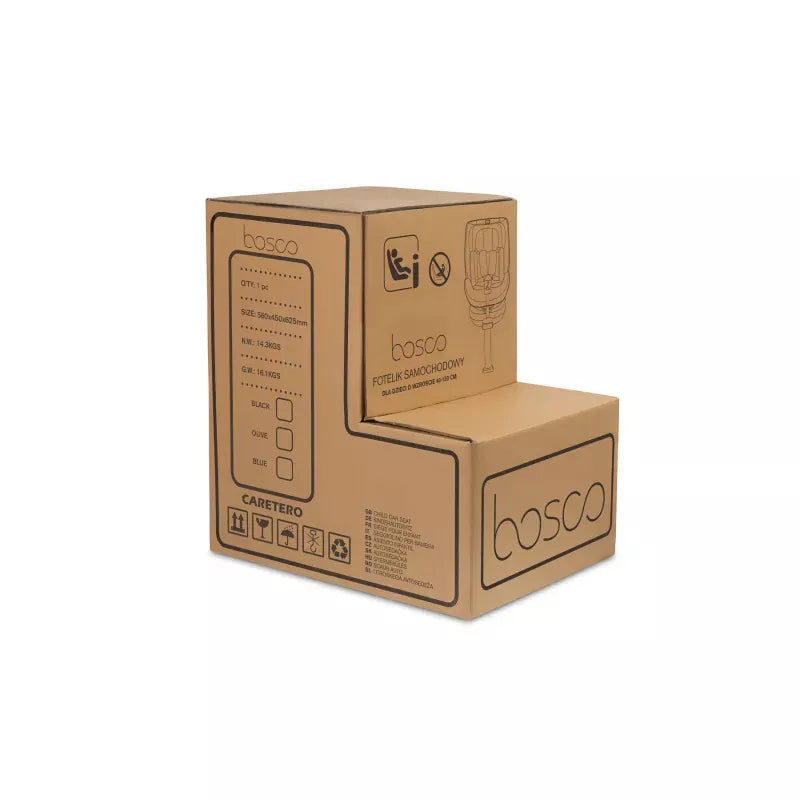 Autokėdutė Caretero Bosco I-size 0-36 kg., 360°, Olive