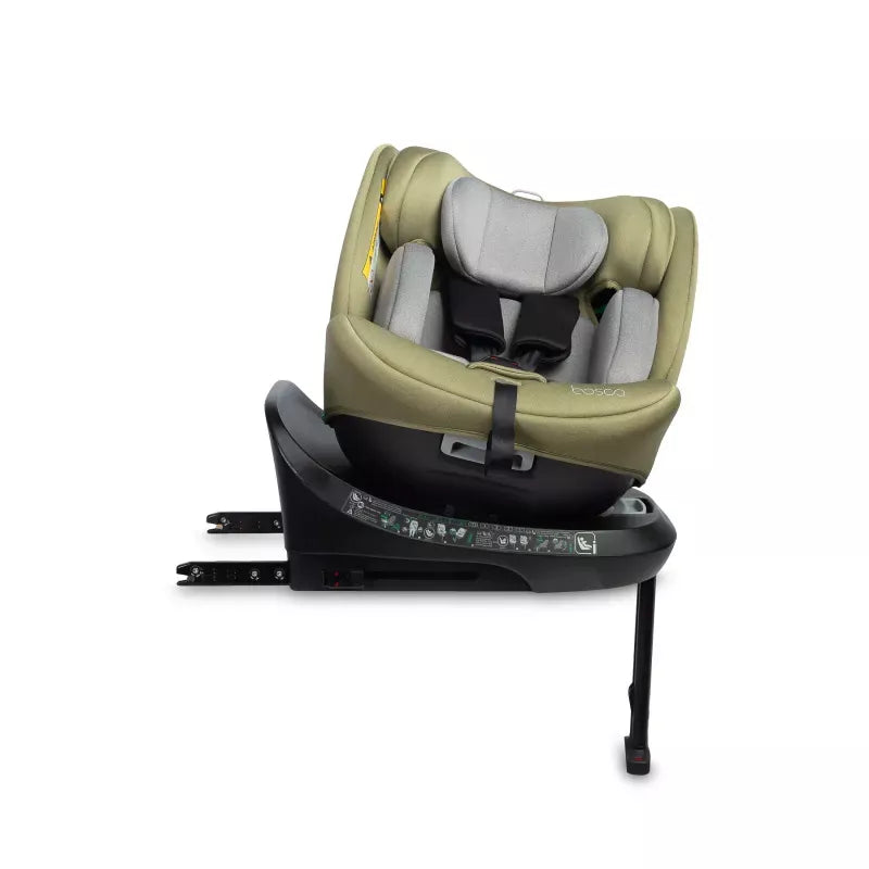 Autokėdutė Caretero Bosco I-size 0-36 kg., 360°, Olive