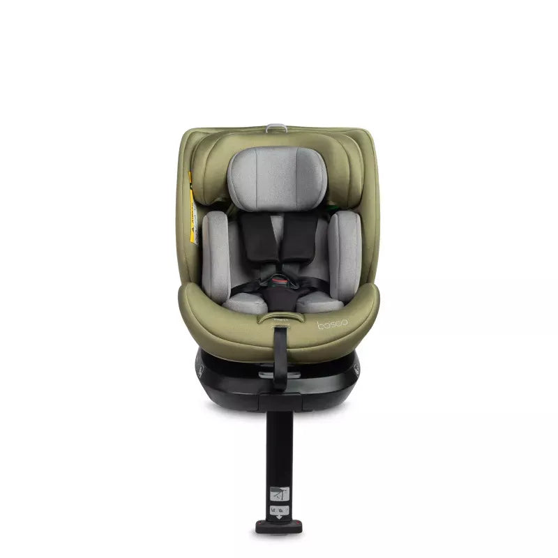 Autokėdutė Caretero Bosco I-size 0-36 kg., 360°, Olive