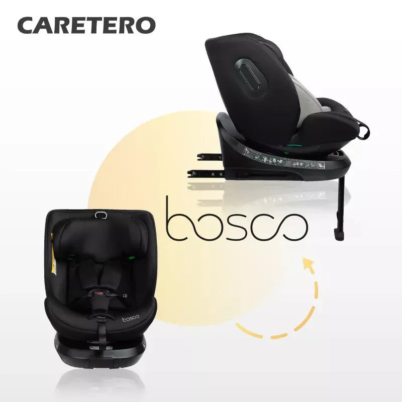 Autokėdutė Caretero Bosco I-size 0-36 kg., 360°, Olive