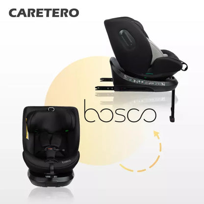 Autokėdutė Caretero Bosco I-size 0-36 kg., 360°, Olive