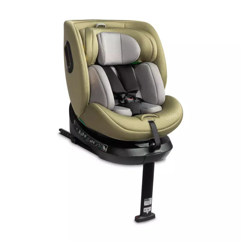 Autokėdutė Caretero Bosco I-size 0-36 kg., 360°, Olive