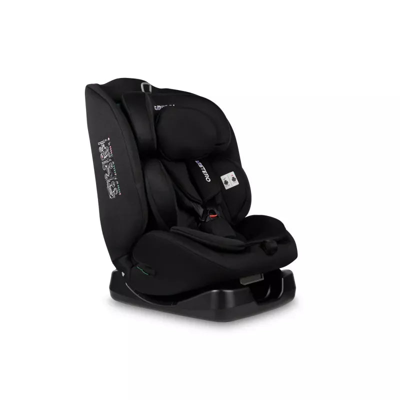 Autokėdute Caretero Mundi I-size 0-36 kg., Black