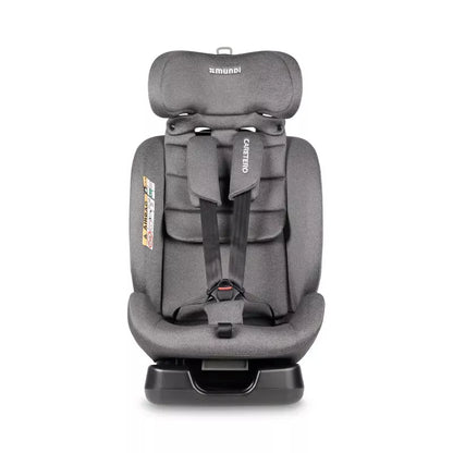 Autokėdute Caretero Mundi I-size 0-36 kg., Grey