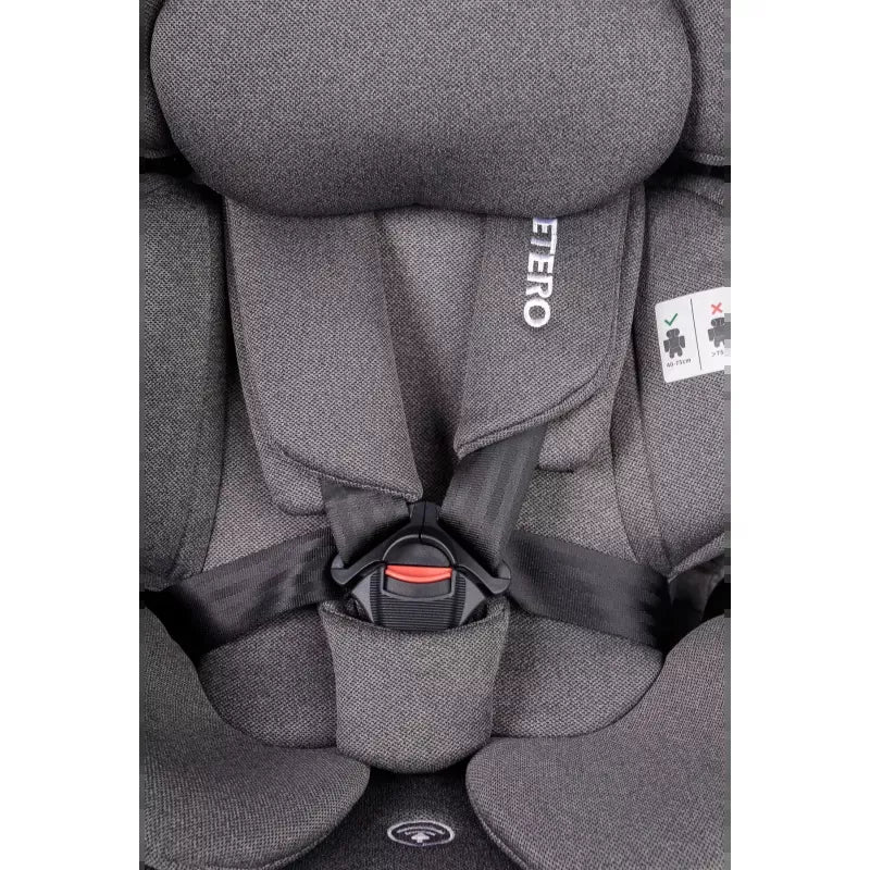 Autokėdute Caretero Mundi I-size 0-36 kg., Grey
