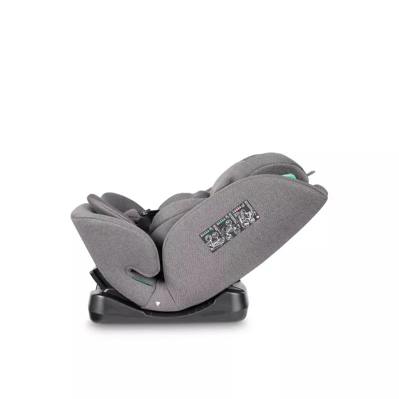 Autokėdute Caretero Mundi I-size 0-36 kg., Grey