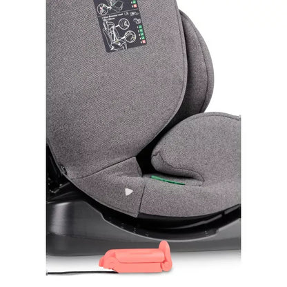 Autokėdute Caretero Mundi I-size 0-36 kg., Grey