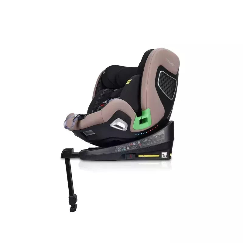 Autokėdutė Easy go Trust I-size, 0-36 kg. 360°, Taupe