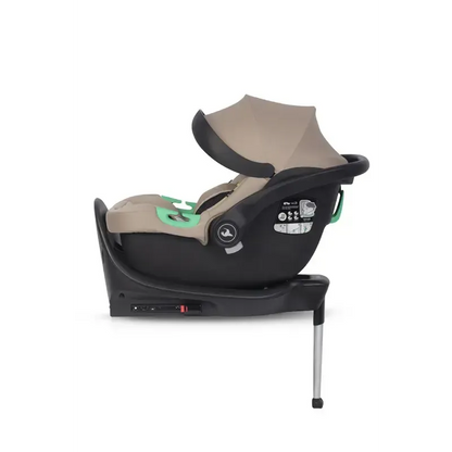 Autokėdutė su baze Colibro Petit Pro I-size, 0-13 kg. Camel
