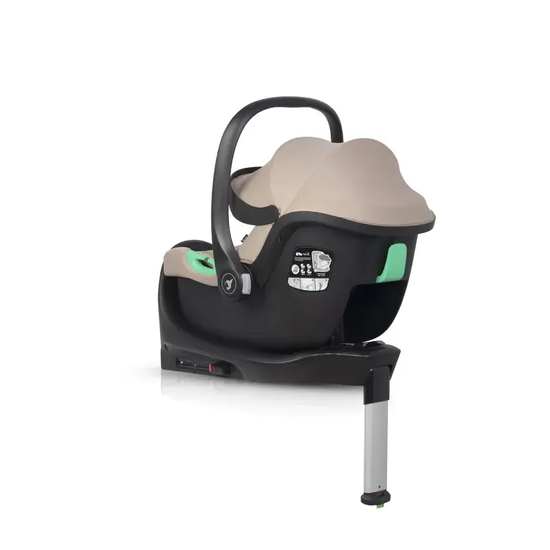 Autokėdutė su baze Colibro Petit Pro I-size, 0-13 kg. Camel