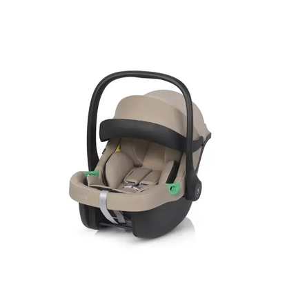 Autokėdutė su baze Colibro Petit Pro I-size, 0-13 kg. Camel
