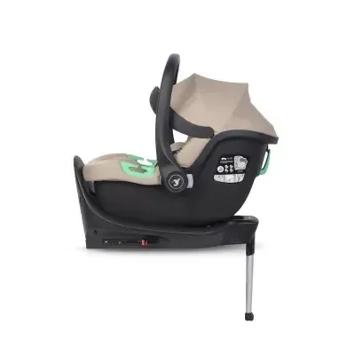 Autokėdutė su baze Colibro Petit Pro I-size, 0-13 kg. Camel