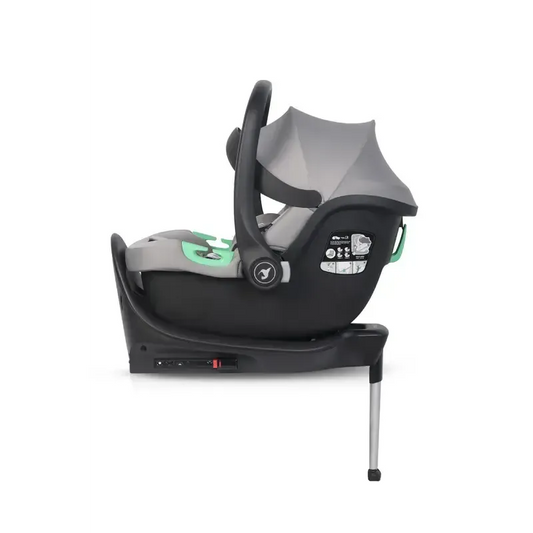 Autokėdutė su baze Colibro Petit Pro I-size, 0-13 kg. Dove