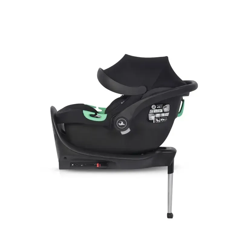 Autokėdutė su baze Colibro Petit Pro I-size, 0-13 kg. Onyx