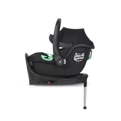 Autokėdutė su baze Colibro Petit Pro I-size, 0-13 kg. Onyx