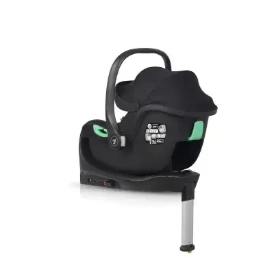 Autokėdutė su baze Colibro Petit Pro I-size, 0-13 kg. Onyx