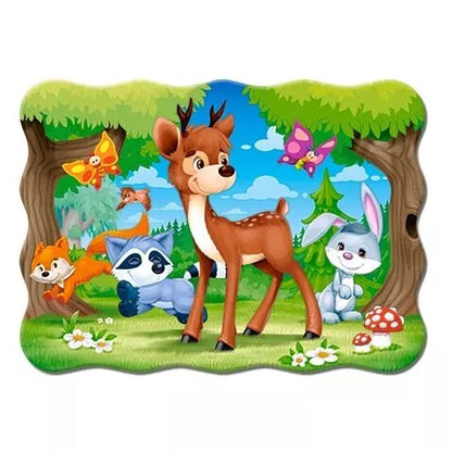Castorland dėlionė A Deer And Friends 30 det.