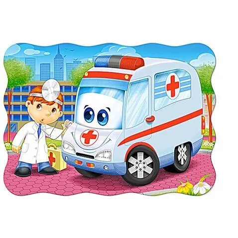 Castorland dėlionė  Ambulance Doctor 30 det.