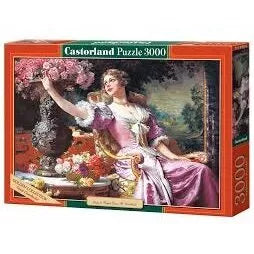 Castorland dėlionė Copy of Lady in Purple Dress W.Czahorski 3000 det.