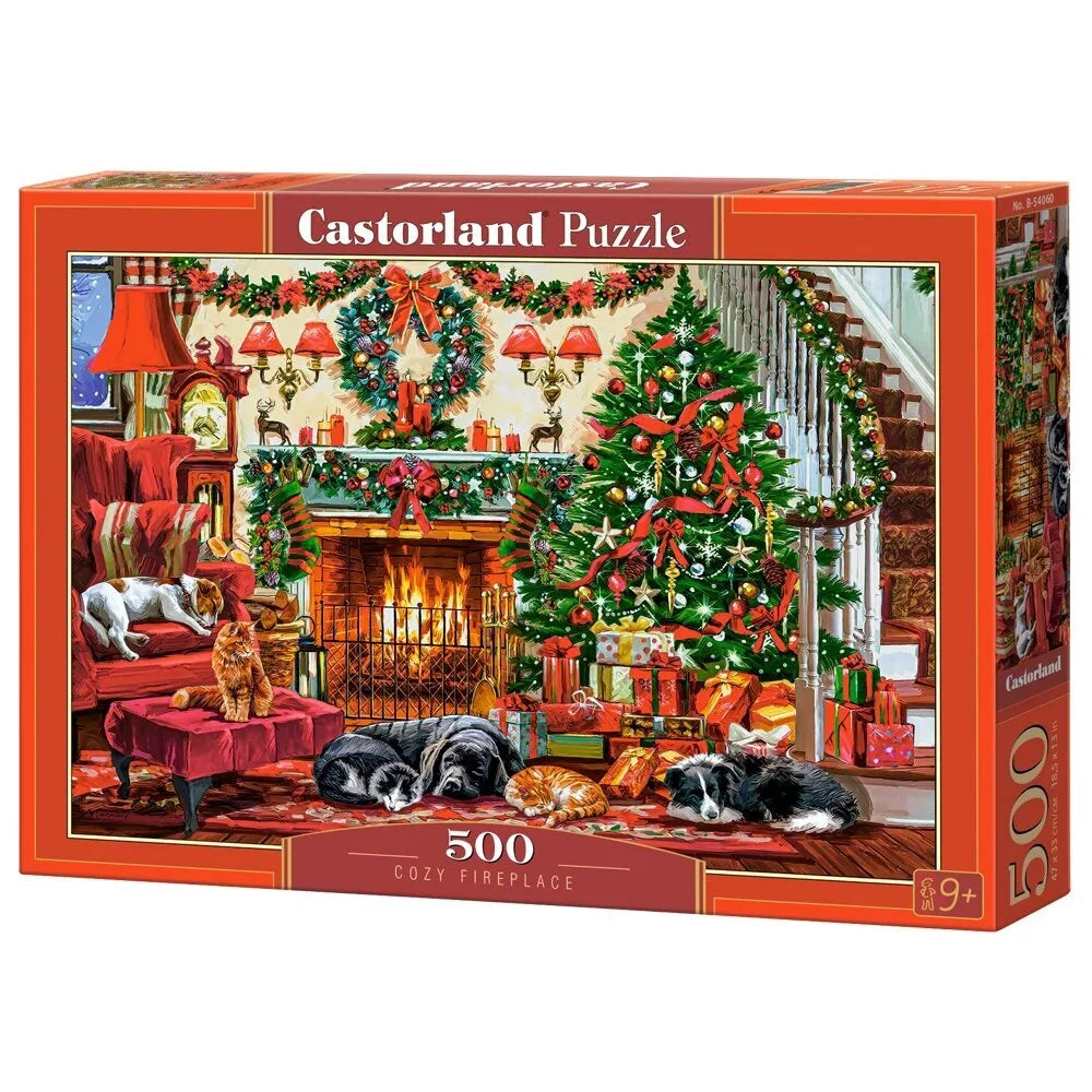 Castorland dėlionė Cozy Fireplace 500 det