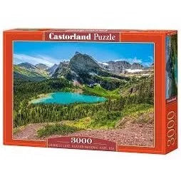 Castorland dėlionė Grinnell Lake Glacier National Park USA 3000 det.