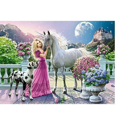 Castorland Dėlionė My Friend Unicorn 300 Det