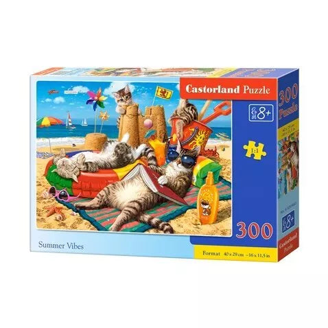 Castorland Dėlionė  Summer Vibes  300 Det.