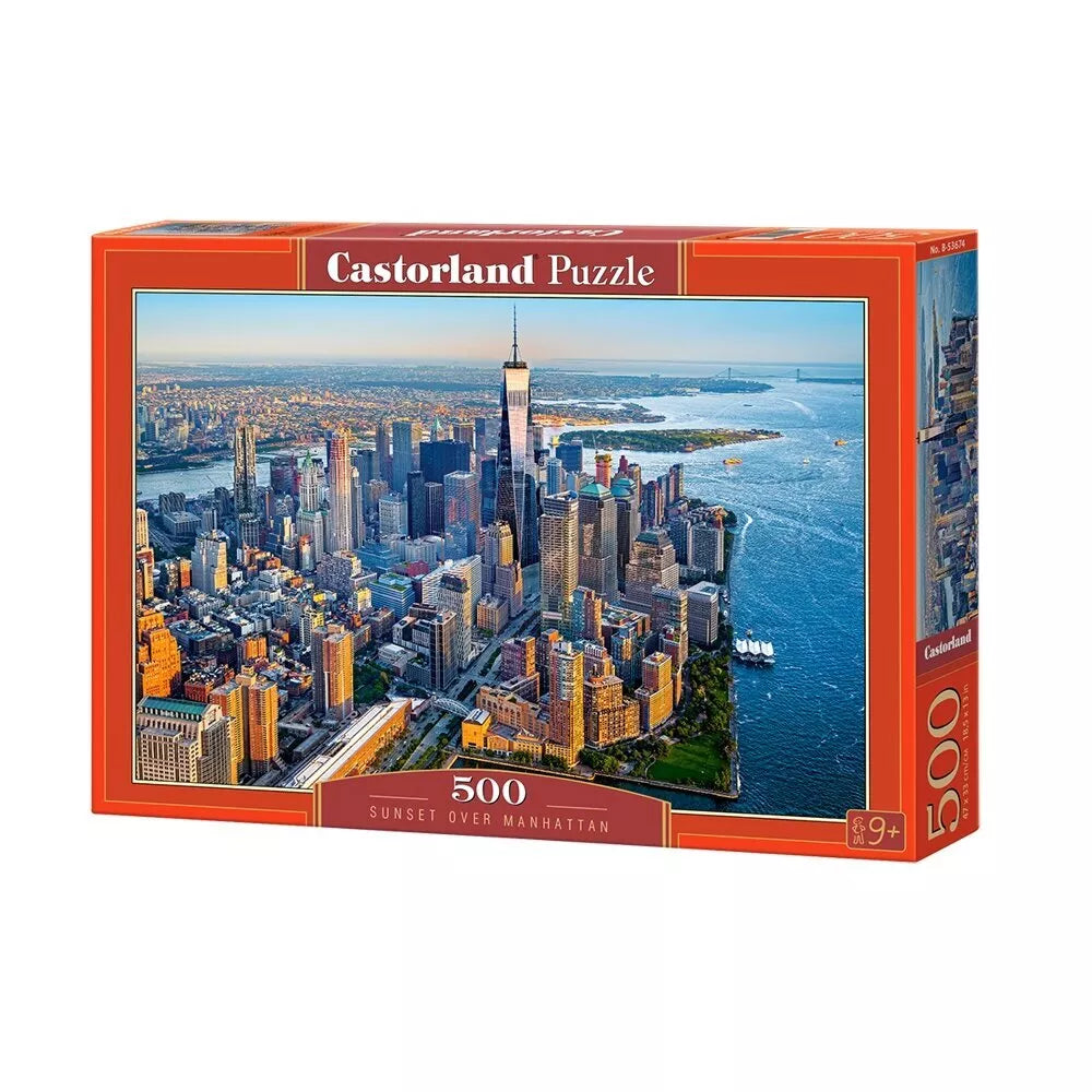 Castorland dėlionė Sunset over Manhattan 500 det