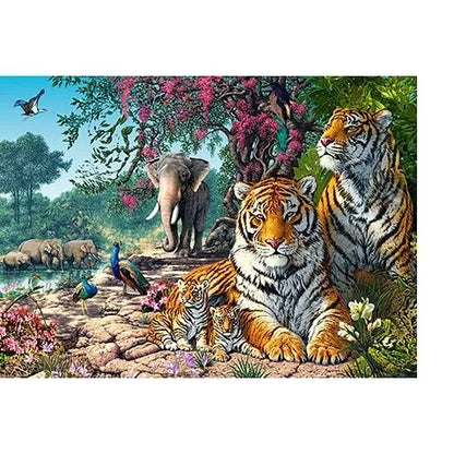 Castorland Dėlionė  Tiger Sanctuary 300 Det.