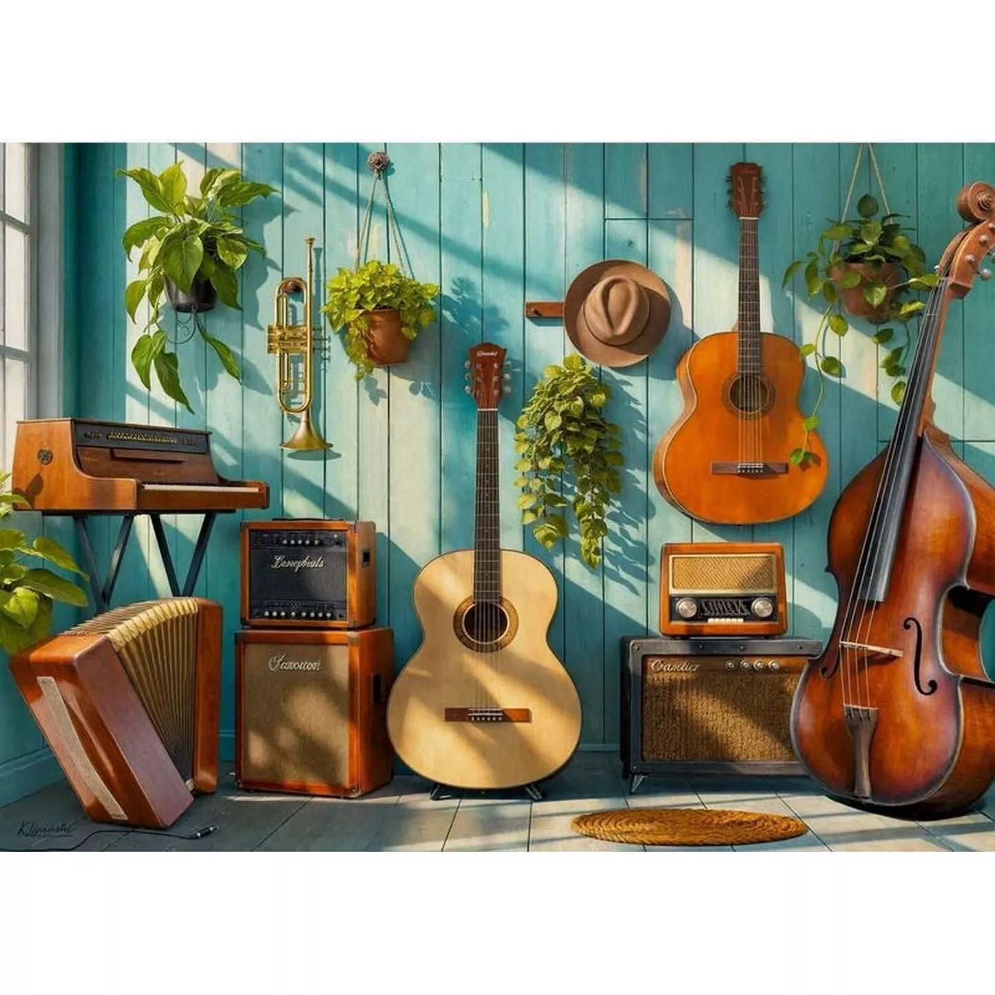 CherryPazzi dėlionė Garage Tunes 1000 det