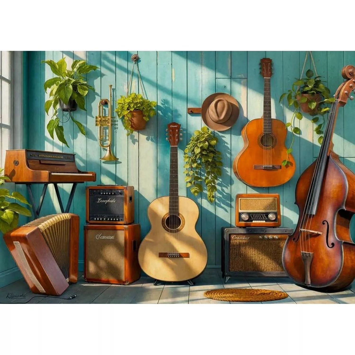 CherryPazzi dėlionė Garage Tunes 1000 det