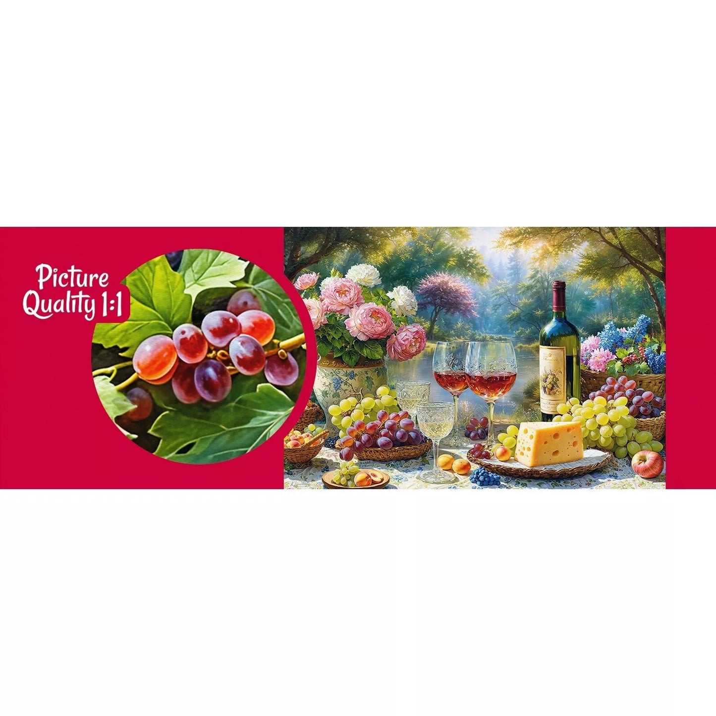 CherryPazzi dėlionė Grape Splendor 1000 det