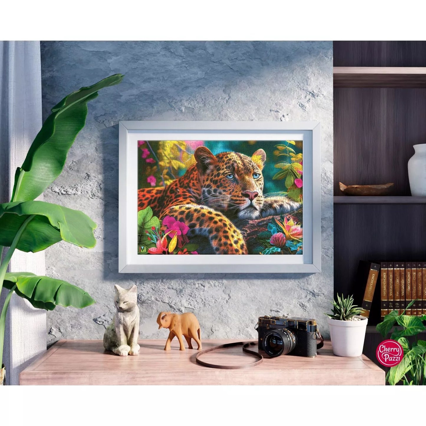 CherryPazzi dėlionė Reclining Leopard 500 det