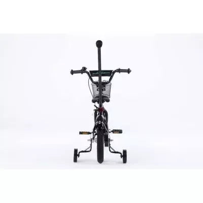 Dviratukas TOMABIKE "PLATINUM" 14, BLACK / TURKUS