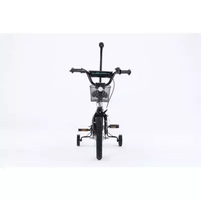 Dviratukas TOMABIKE "PLATINUM" 14, BLACK / TURKUS