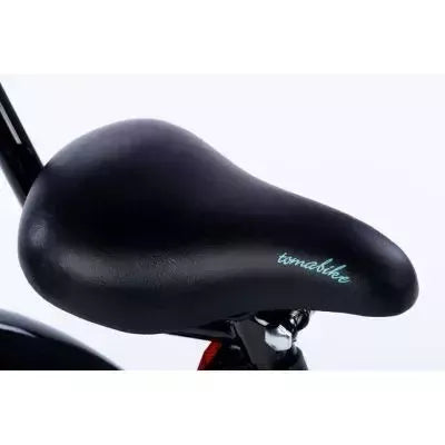 Dviratukas TOMABIKE "PLATINUM" 14, BLACK / TURKUS
