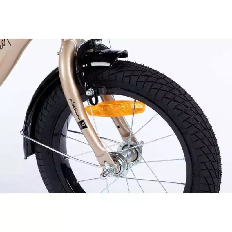 Dviratukas TOMABIKE "PLATINUM" 14, GOLD