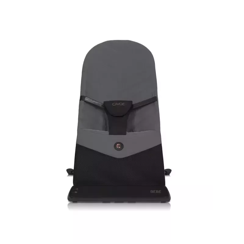 Ergonomiškas gultukas su melodijomis ir vibracija Cavoe BEBE, french gray