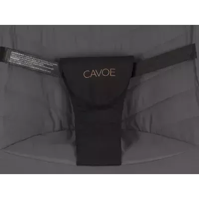 Ergonomiškas gultukas su melodijomis ir vibracija Cavoe BEBE, french gray