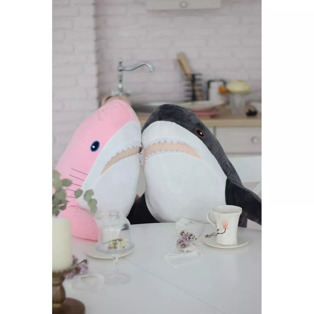 Fancy minkštas ryklys rožinis 98 cm