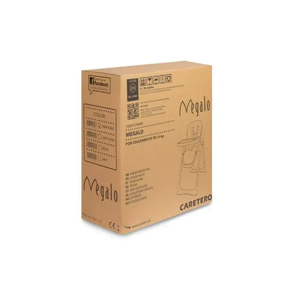 Maitinimo kėdutė Caretero Megalo, Dark grey