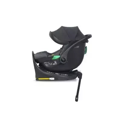 Pasisukanti autokėdutė su isofix baze Easy go Buz Pro I-size 0-13, Granito