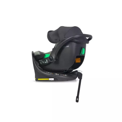 Pasisukanti autokėdutė su isofix baze Easy go Buz Pro I-size 0-13, Greener
