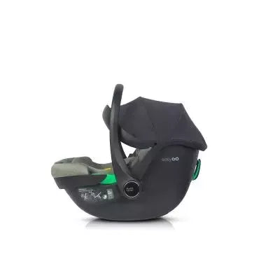 Pasisukanti autokėdutė su isofix baze Easy go Buz Pro I-size 0-13, Greener