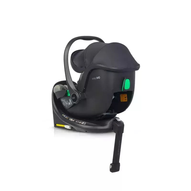 Pasisukanti autokėdutė su isofix baze Easy go Buz Pro I-size 0-13, Greener