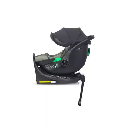 Pasisukanti autokėdutė su isofix baze Easy go Buz Pro I-size 0-13, Greener