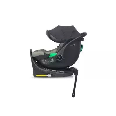Pasisukanti autokėdutė su isofix baze Easy go Buz Pro I-size 0-13, Greener