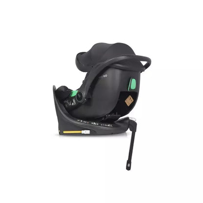 Pasisukanti autokėdutė su isofix baze Easy go Buz Pro I-size 0-13, Ink